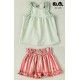 José Varón Verano Conjunto niña Verde Coral