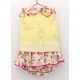 Foque Summer Baby Girl Set Rabbit and Flowers