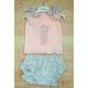 Foque Summer Baby Girl Set Seahorse