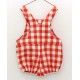 Foque Verano Peto rana bebé niño Vichy Amarillo