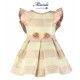 Miranda Verano Vestido niña Franjas Rosas y Blancas