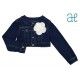 Abel & Lula Summer Girl Dark Denim Jacket