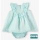 Coco Acqua Verano Vestido bebé niña Turquesa Claro