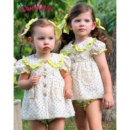 DiverDress Summer Baby Girl Set Alegria