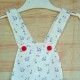 Blanca Valiente Summer Baby Boy Overalls Ducks