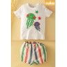 Cuka Verano Conjunto bebé niño Rutilo