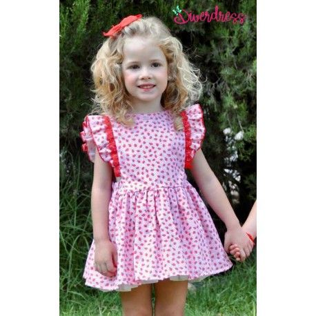 DiverDress Summer Girl Dress Berry