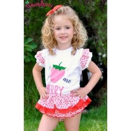 DiverDress Verano Conjunto niña Berry Ranita