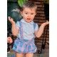 Babiné Summer Baby Boy Set White and Squares