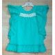 Vera Summer Girl Turquoise Dress Ruffles