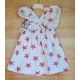 José Varón Verano Vestido niña Blanco Estrellas Rosas