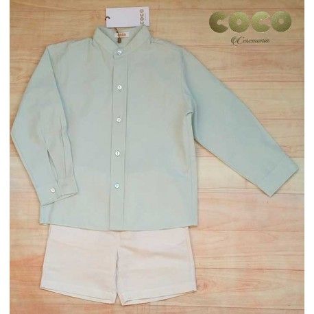Coco Ceremonia Verano Conjunto niño Mar