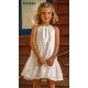 Cocote Summer Girl White Openwork Dress