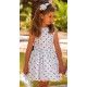 DBB Collection Summer Girl Wihte and Navy Dress