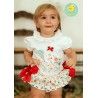 Pío Pío Verano Conjunto bebé niña Pajaritos y Flores