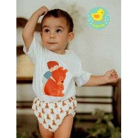 Pío Pío Verano Conjunto bebé niño Ositos
