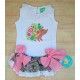 Pío Pío Verano Conjunto bebé niña Erizo