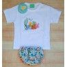 Pio Pio Summer Baby Boy Set Corals