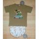 Mon Petit Bonbon Verano Conjunto niño Safari