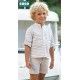 Coco Acqua Verano Conjunto niño Rayas Beige