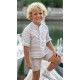 Coco Acqua Verano Conjunto niño Rayas Beige