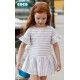 Coco Acqua Summer Girl Dress Beige Stripes