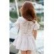 Coco Acqua Summer Girl Dress Beige Stripes