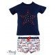 Miranda Summer Baby Boy Swim Navy Set Star