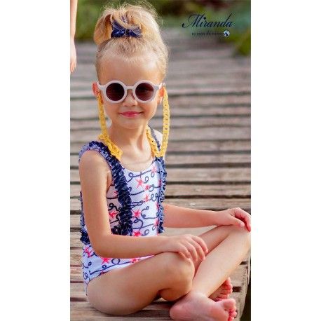 Miranda Summer Girl Swimsuit Red Stars