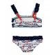 Miranda Summer Girl Bikini Red Stars