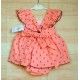 Blanca Valiente Summer Baby Girl Corale Set Little Flowers