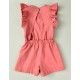 Jose Varon Summer Girl Dark Pink Romper