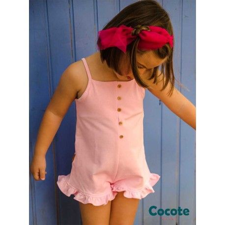 Cocote Summer Girl Pink Romper