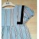 José Varón Verano Vestido niña Azul Rayas