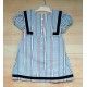 José Varón Verano Vestido niña Azul Rayas