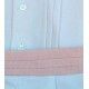 Miranda Summer Baby Boy White Set Pink Belt