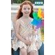 Coco Acqua Summer Girl Dress Multicolor Stripes