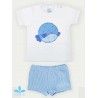 Sardon Summer Baby Boy Swim Set Stripes