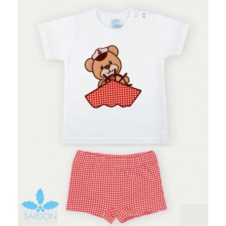 Sardon Verano Conjunto Baño bebé niño Iris