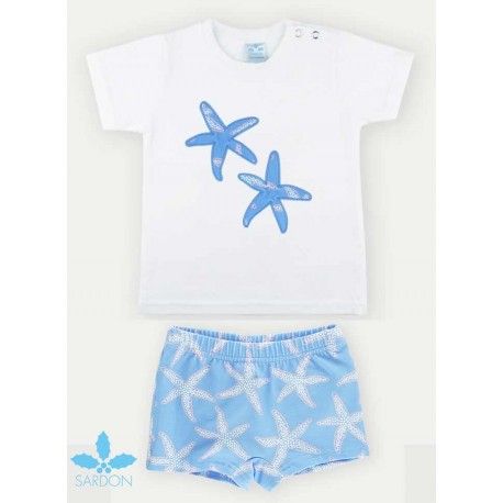 Sardon Verano Conjunto Baño bebé niño Menorca