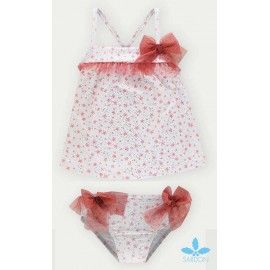 Sardon Verano Conjunto niña Baño Estrellas