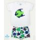 Sardon Summer Baby Boy Swim Set Fishes
