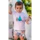 Sardon Verano Conjunto Baño niño Plumas