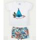 Sardon Verano Conjunto Baño niño Plumas