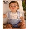 José Varón Verano Conjunto bebé niño Azul Topitos