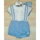 José Varón Verano Conjunto bebé niño Azul Topitos