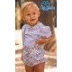 DBB Collection Verano Conjunto bebé niño Gris Flores