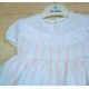 DBB Collection Summer Girl White Dress Pink Stripes