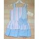 DBB Collection Summer Girl Dress Stripes Low Waist