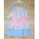 DBB Collection Summer Girl Dress Stripes Low Waist